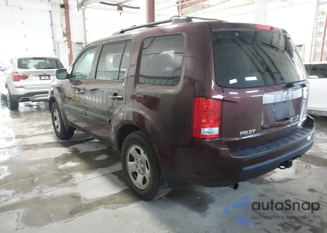 2010 Honda Pilot Lx from USA, damaged, VIN 5FNYF4H2XAB015137